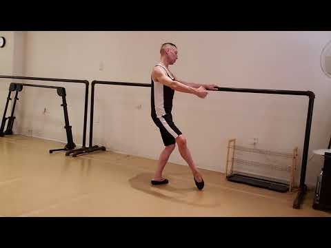 15 Minute follow along Beginner Ballet Barre very little talking(1)