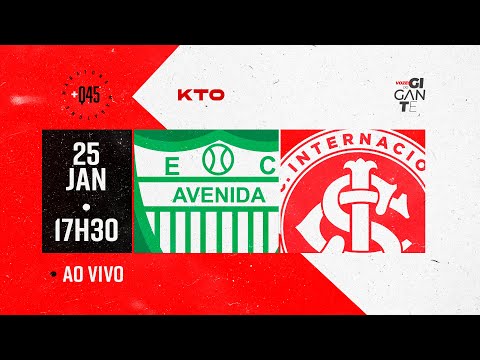 🔴 AVENIDA 1 X 1 #INTER (AO VIVO) #GAUCHÃO 2023 | VOZES DO GIGANTE DIRETO DE SANTA CRUZ