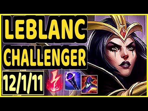 HUMANOID (LEBLANC) - 12/1/11 KDA MID CHALLENGER GAMEPLAY - EUW