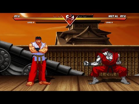 RYU vs METAL RYU - Exciting High Level Fight!