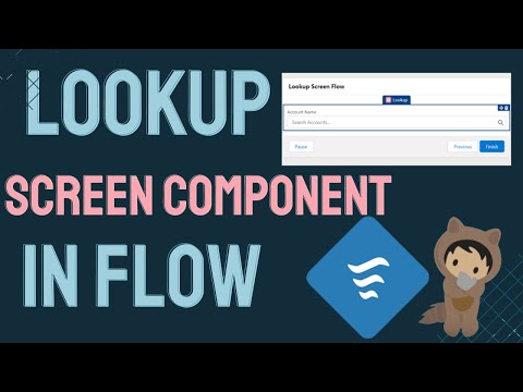 Screen Flow: Lookup Screen Component in Flow || #SalesforceHunt || Rohit Kumar