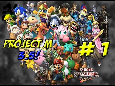 Super Smash Bros. Project M 3.5! Part 1 - YoVideogames