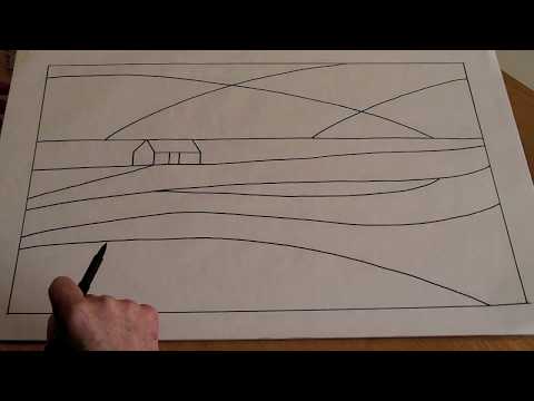 Landscape Quilts - Design - Making a Pattern