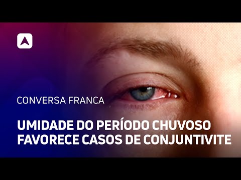 Umidade do período chuvoso é favorável ao aparecimento de casos de conjuntivite