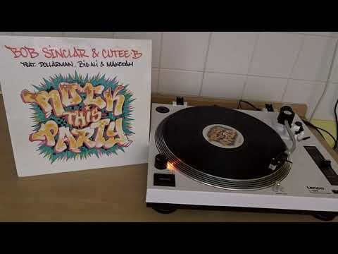 BOB SINCLAR & CUTEE B feat . BIG ALI & MARKEDAH - Rock This Party (Everybody Dance Now) vinyl