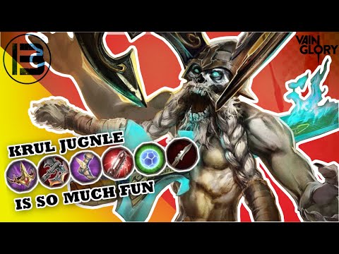 Krul Jungle Is So Op! Dominate The Jungle! Vainglory 5v5