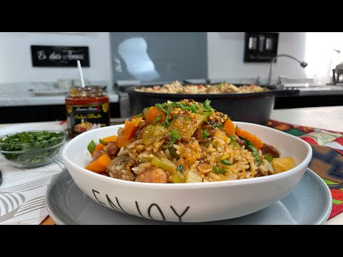 Increíble ARROZ CARIBEÑO ¡ Ideal para las reuniones !