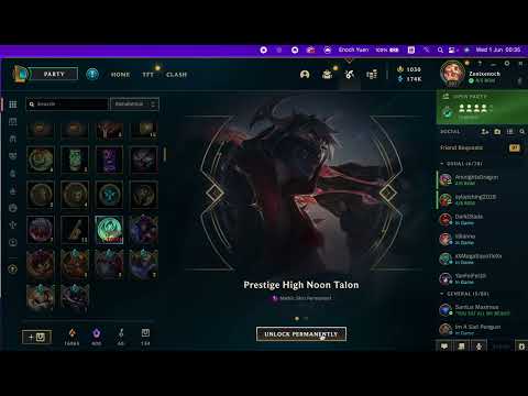 MSI 2022 - Prestige High Noon Talon Skin l Extreme Lag l Zenixenoch