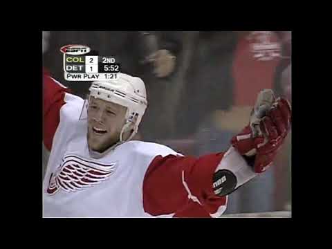 NHL WESTERN CONFERENCE FINALS 2002 (serie highlights) - Detroit Red Wings vs. Colorado Avalanche