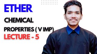 Ether Chemical Properties | Oxonium Salt Formation | Perchloro Diethyl Ether | Excess HI |PCl5 #NEB