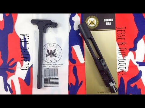 Guntec USA bolt carrier group and charging handle (quick look)