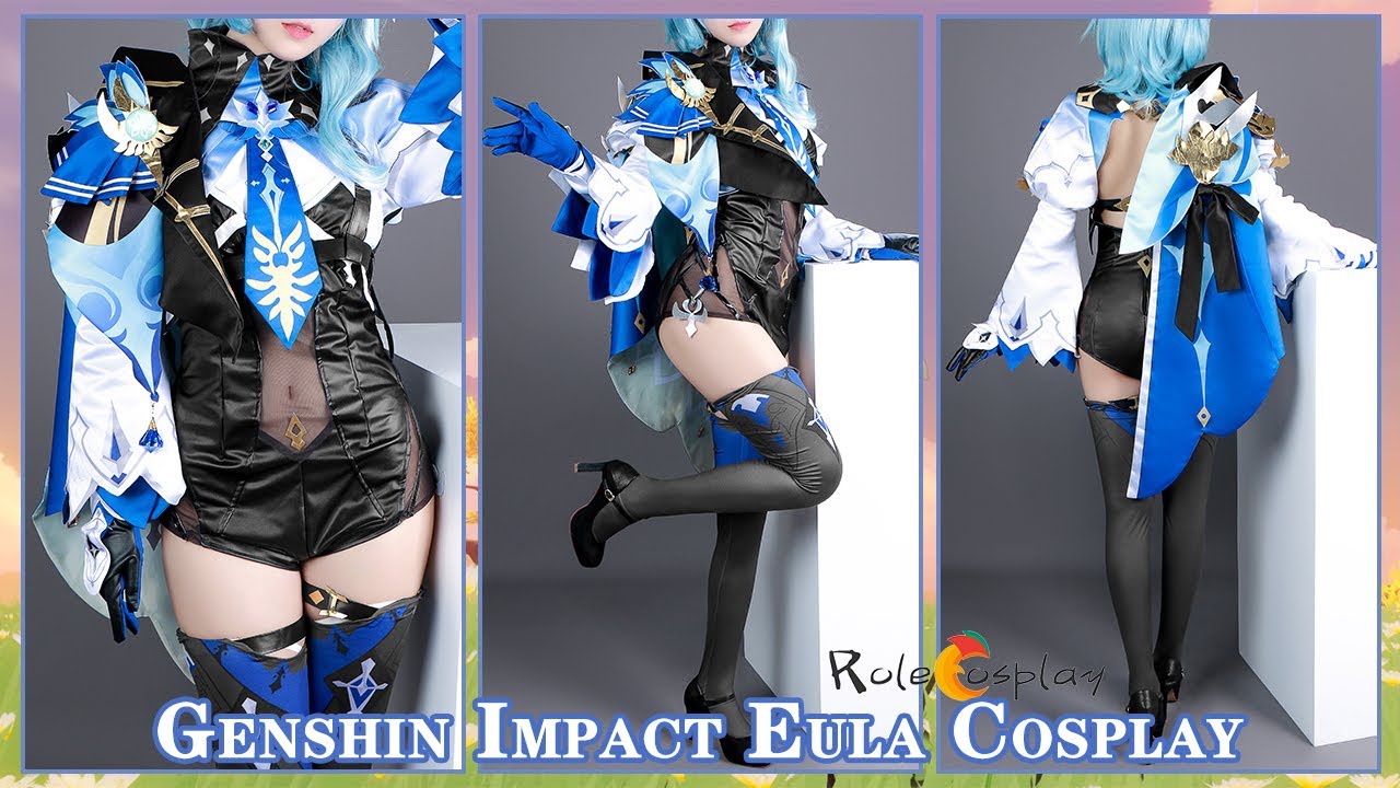 Game Genshin Impact Eula Cosplay Costume Rolecosplay Com