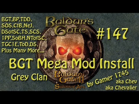 Let's Play Baldur's Gate Trilogy Mega Mod Part 147 - Grey Clan