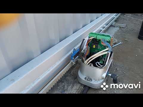 Подключение автоматики для откатных ворот Home gate LT600AC и её работа.
