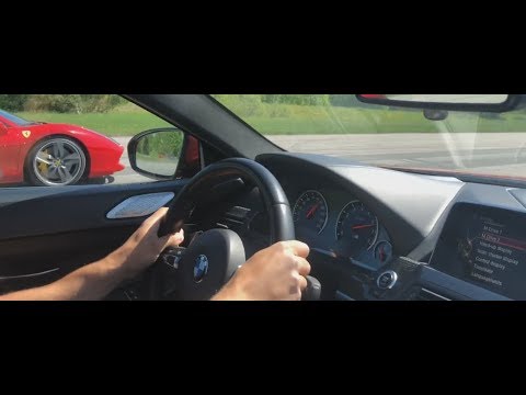 HC Performance BMW M6 Coupe Competition Package vs Ferrari 488 Spider