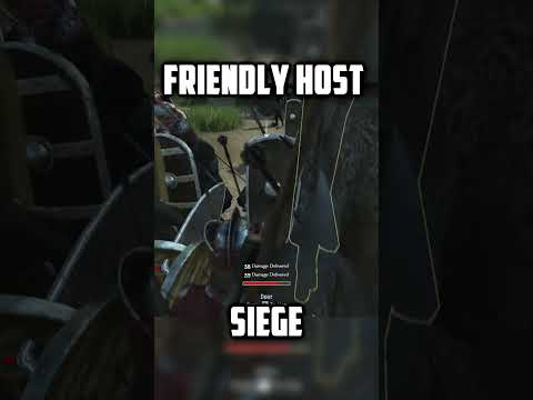 Friendly Siege on Host! - Mount and Blade 2 Bannerlord (Persistent Empires) #shorts  #gaming #clip
