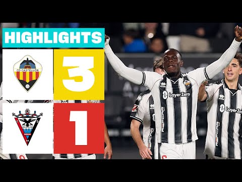 CD CASTELLÓN 3 - 1 CD  MIRANDÉS | RESUMEN LALIGA HYPERMOTION