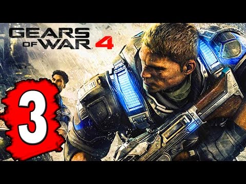 Gears of WAR 4: Gameplay Walkthrough Part 3 ACT 1 CHAPTER: A FEW SNAGS
