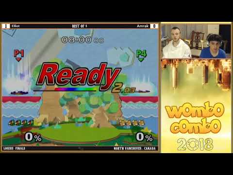 Wombo COmbo'18 |  Losers Finals - Amrak vs Elliot