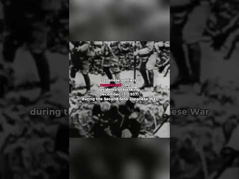 Nanking Massacre December 13, 1937 | The Consequences Japan Faced in World War II ‼️
