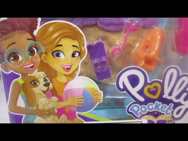 Vídeo relacionado con Polly Pocket Estuche Perrito en Caravana Set de Juego con muñecas, Mascota y Accesorios de Playa, Juguete +4 años (Mattel HRD36)