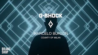 Наручные часы Casio G-SHOCK x Marcelo Burlon в Brandshop | Коллаборация Касио Marcelo Burlon watches фото