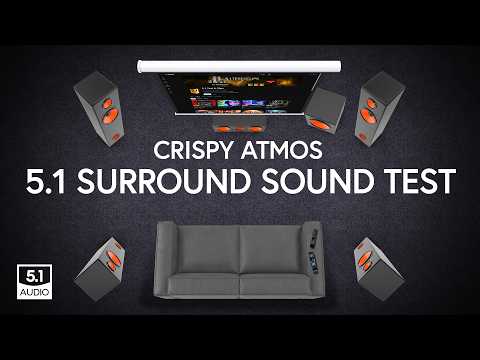 Crispy 5.1 Atmos Surround Sound Audio Test DD+