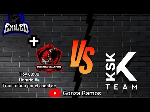 KSK TEAM VS DC(exiled) TEAM(SEG SALA) free fire // GONZA RAMOS
