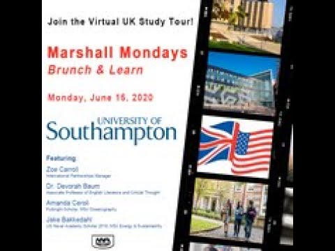Marshall Monday Brunch and Learn  University of Southampton