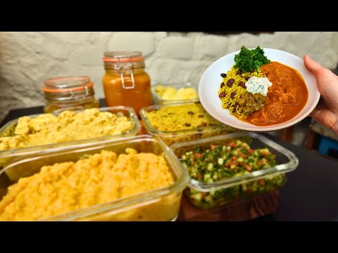New Indian Meal Prep Routine | 4 Days of Flavourful Indian Dishes