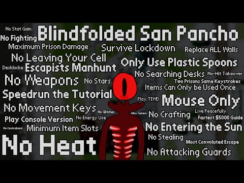 Can I Complete YOUR Escapists Challenges?