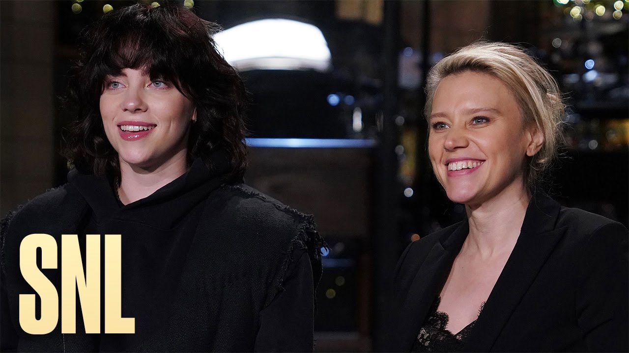 Kate McKinnon Reveals a Big Birthday Secret to Billie Eilish - SNL - YouTube