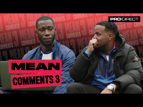 THE LAST EVER MEAN COMMENTS?! CHUNKZ & HARRY PINERO