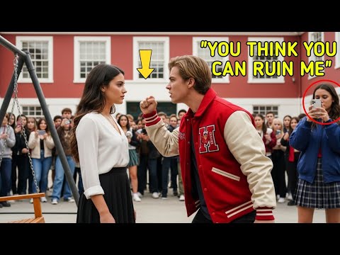 “They Punched a New Girl in the Schoolyard — Seconds Later, He’s the One Screaming in Pain”