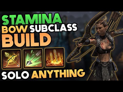 Powerful Subclass Bow/Bow Solo Build – Nightblade, Warden, Sorcerer | ESO - Season of the Worm