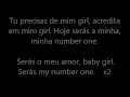 Tedy feat Mr Bow - Number One (letra) 