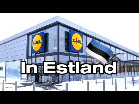 LIDL in Estonia 🇪🇪 small but subtle differences