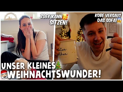ZOEY KANN SITZEN!😳😍 + KOBE VERSAUT das SOFA!😭😂 | kobexmone