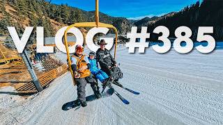 VLOG #385 / Skiing & Snowboarding @ Red River / March 17, 2026