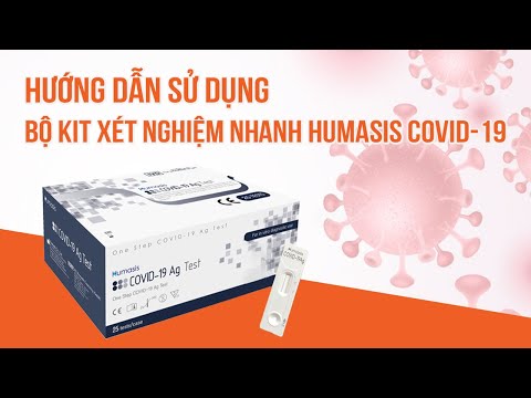 Bộ Kit test nhanh Covid-19 Humasis (que thử)