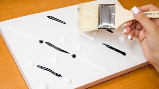 How to Paint White Flowers in Acrylic / Acrylic Painting Tutorials