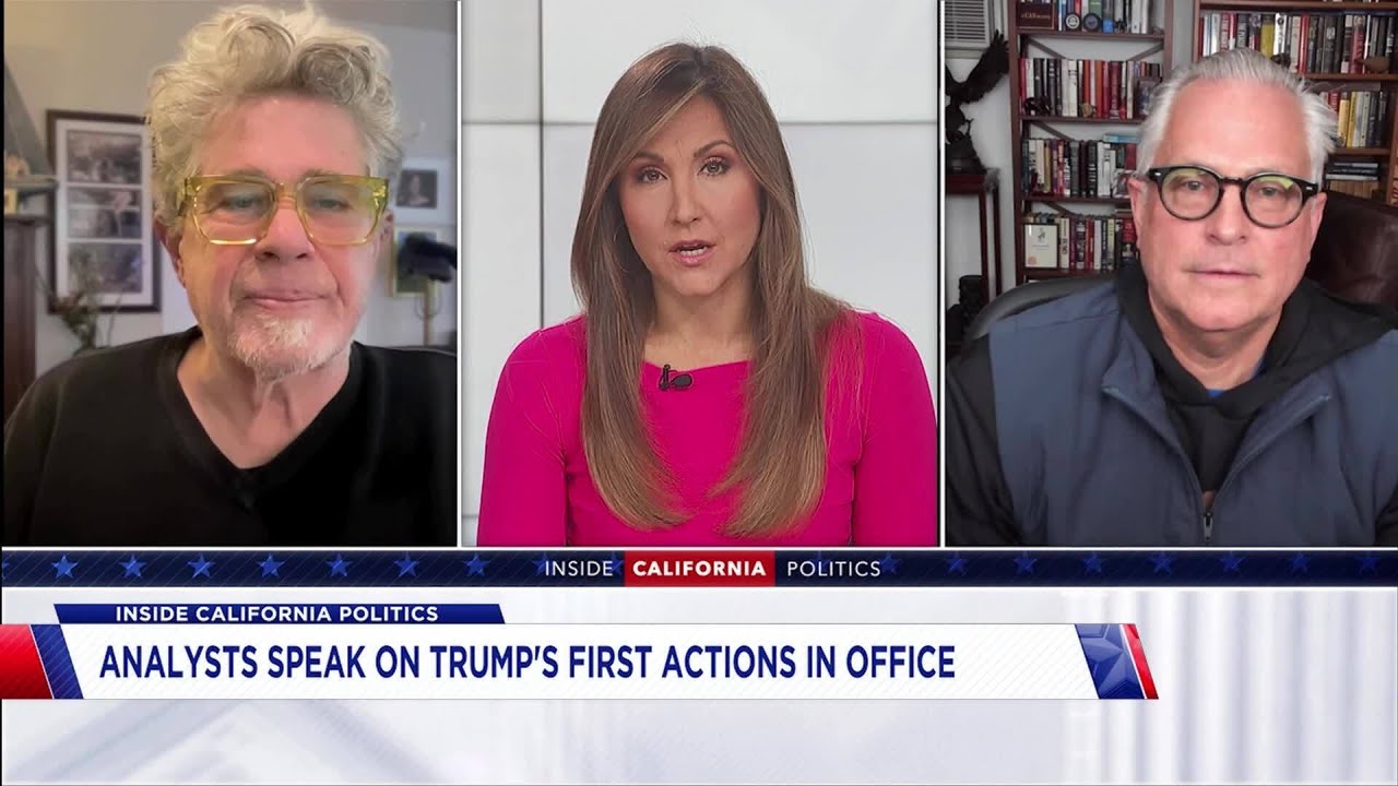 Political strategists discuss Trump's first actions in office