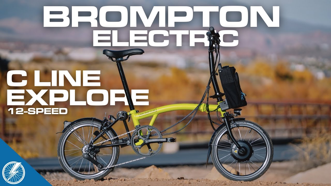 Brompton Electric C-Line 12-Speed Review | Cool & Compact