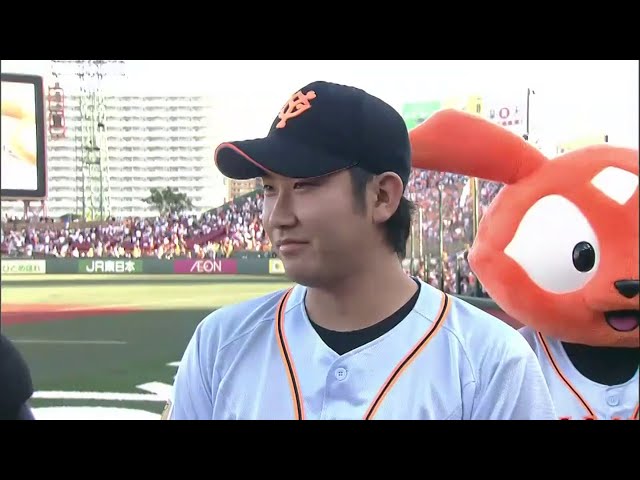ジャイアンツ菅野投手ヒーローインタビュー 2014/6/14 イーグルス対ジャイアンツ