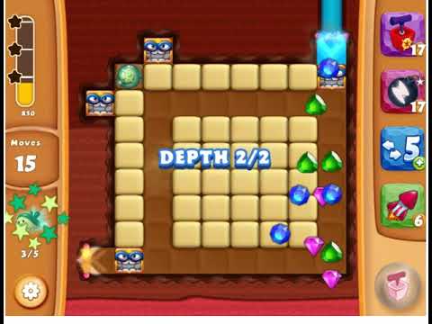 Diamond Digger Saga Level 417 -  No Boosters