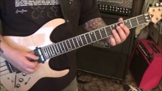 MICHAEL SCHENKER - LOST HORIZONS - CVT Guitar Lesson by Mike Gross
