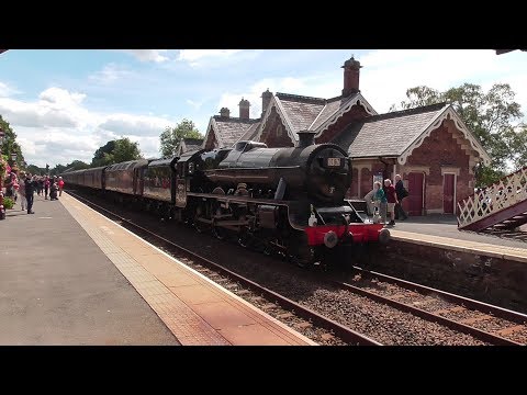 LMS Jubilee 45690 'Leander' at Appleby Railway Station