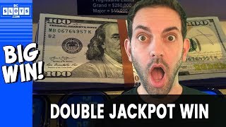 ✌️ DOUBLE Jackpot Win!!! 💰 BIG WIN @ Hard Rock AC ✪ BCSlots