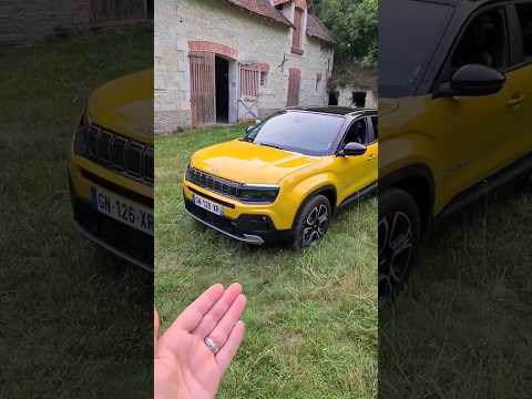 Thumbnail for 46000euros pour cette Jeep Avenger qui fait la taille d'une Clio 😢 Qu'en pensez-vous ? #Shorts by Jeep