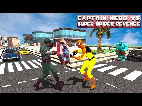 Captain Hero VS Super Spider Revenge